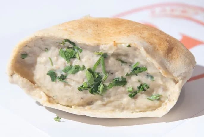 Baba Ghannoug Sandwich