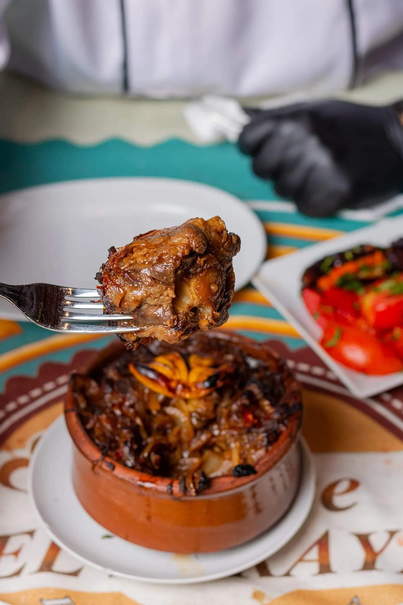 طاجن عكاوي بالبصل