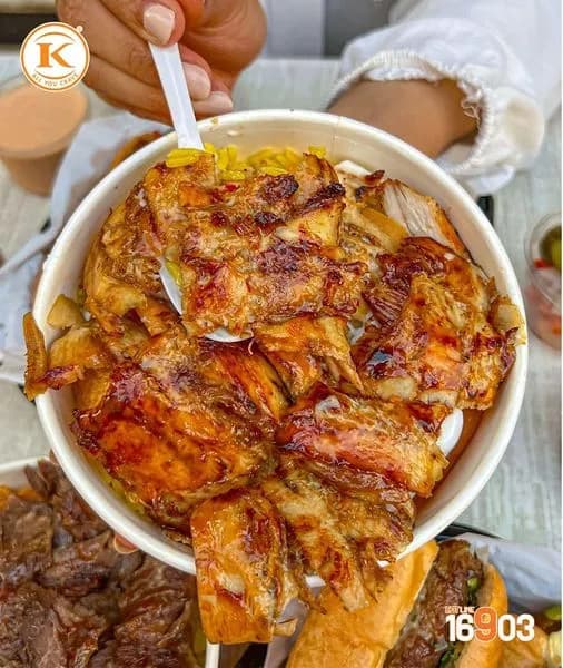 Syrian Chicken Shawarma Fatteh