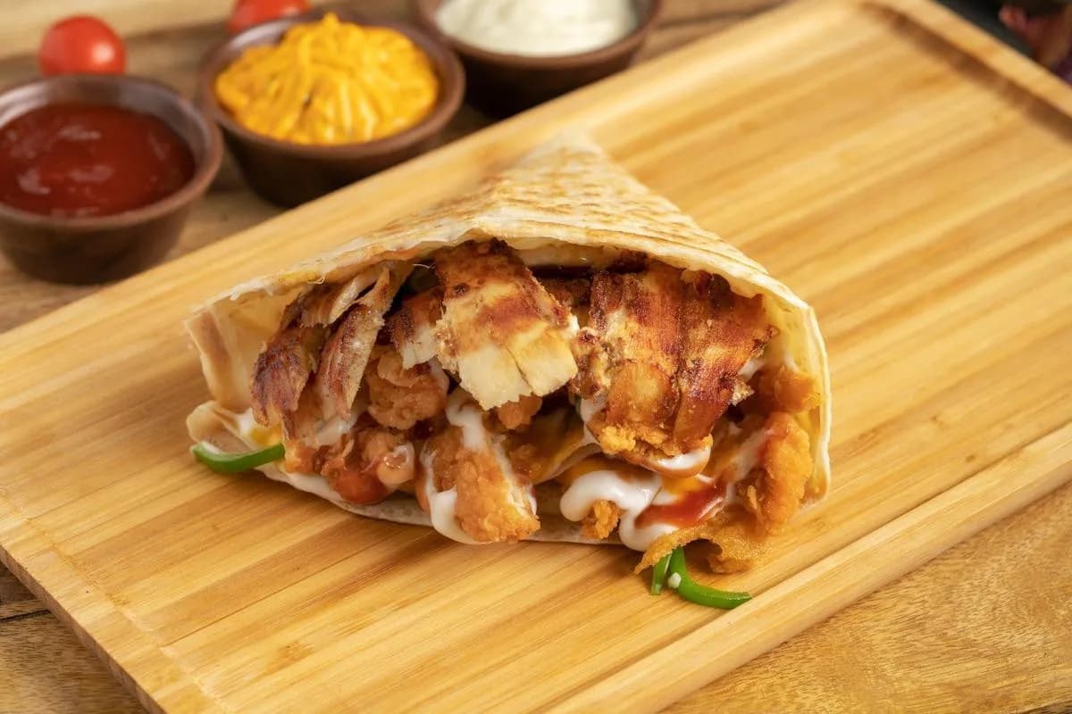 كريب شاورما فراخ