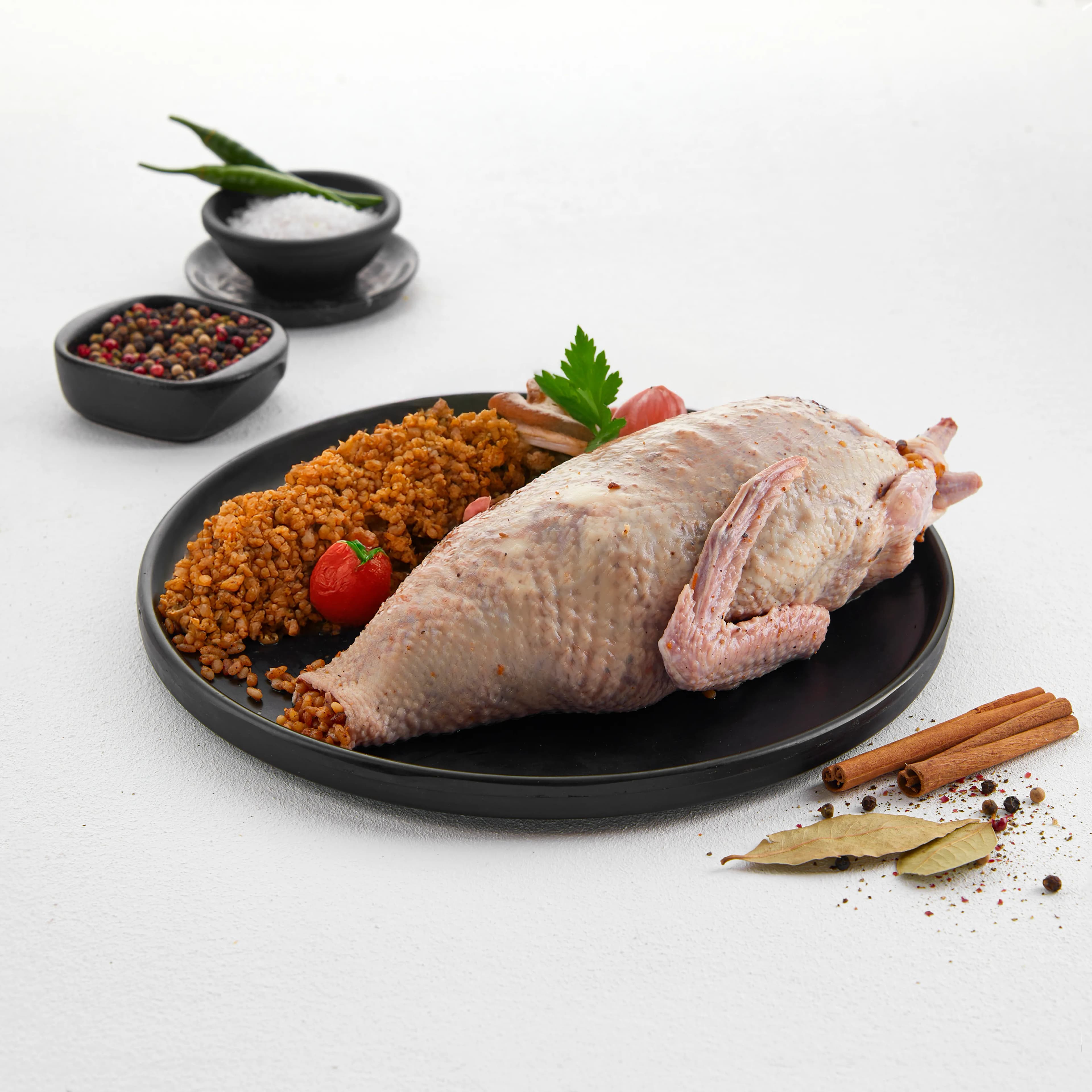 Stuffed Pigeon Ready To Fry