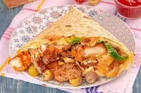 Shish And Strips Crepe