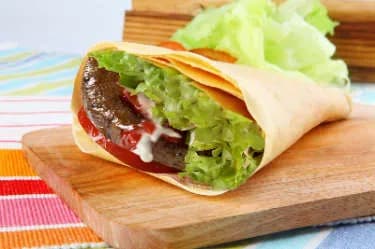 Beef Burger Crepe
