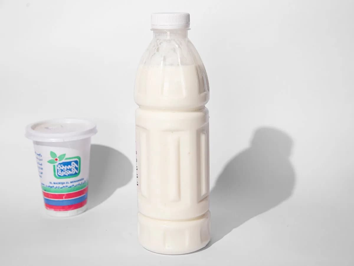 لتر لبن رايب موز