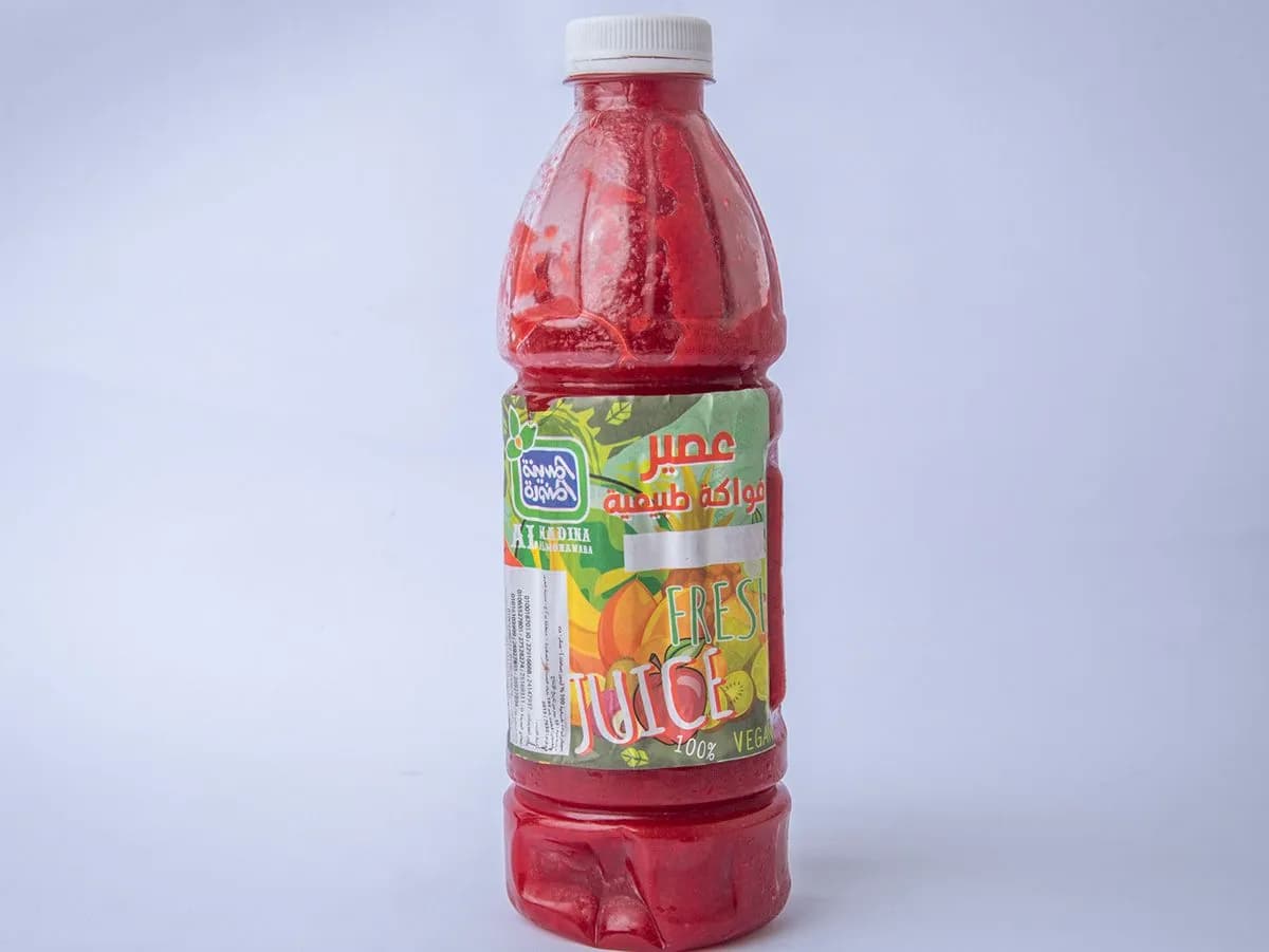 عصير فراولة