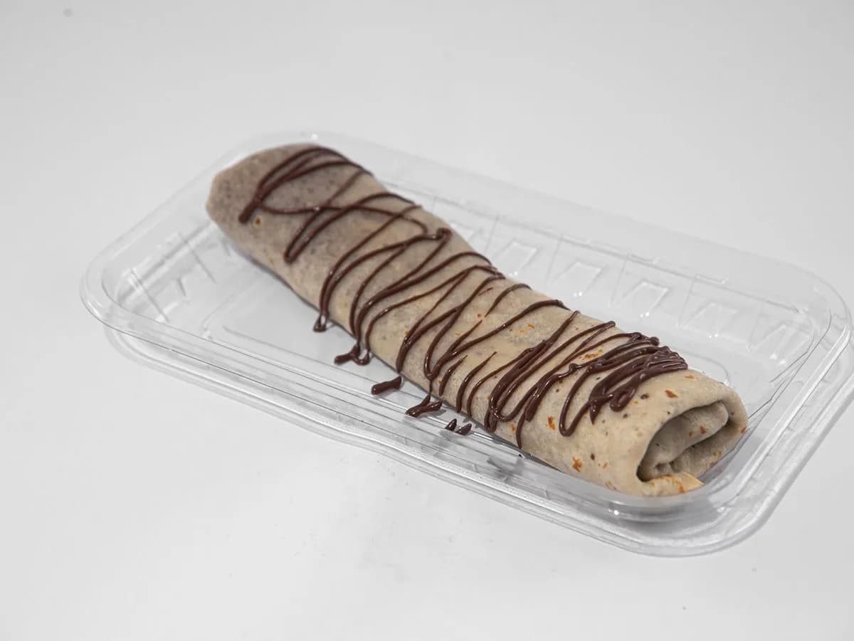 كريب لينجوينى صوص شيكولاتة سمراء