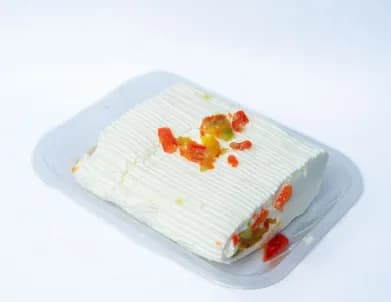 ربع كيلو جبنة قريش فلفل