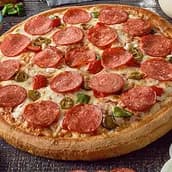 Large Pepperoni Jalapeno Pizza