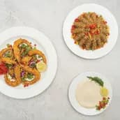 وجبة جمبري مقلى