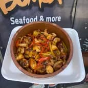 وجبة بطارخ بالجمبرى