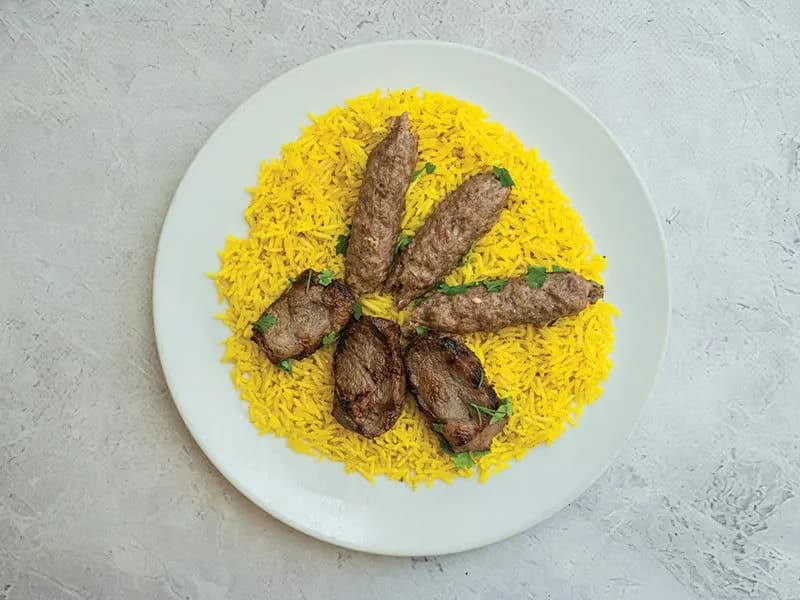 ربع كباب وكفتة