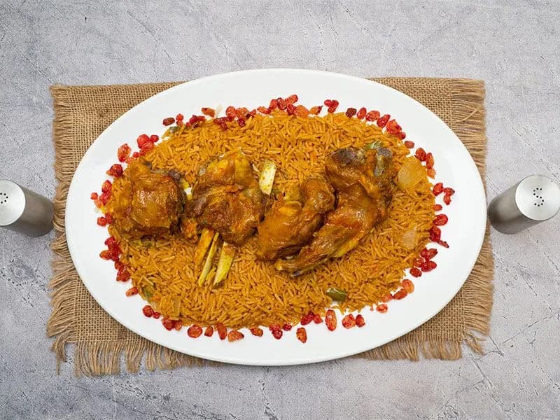 لحم ضاني كبسة