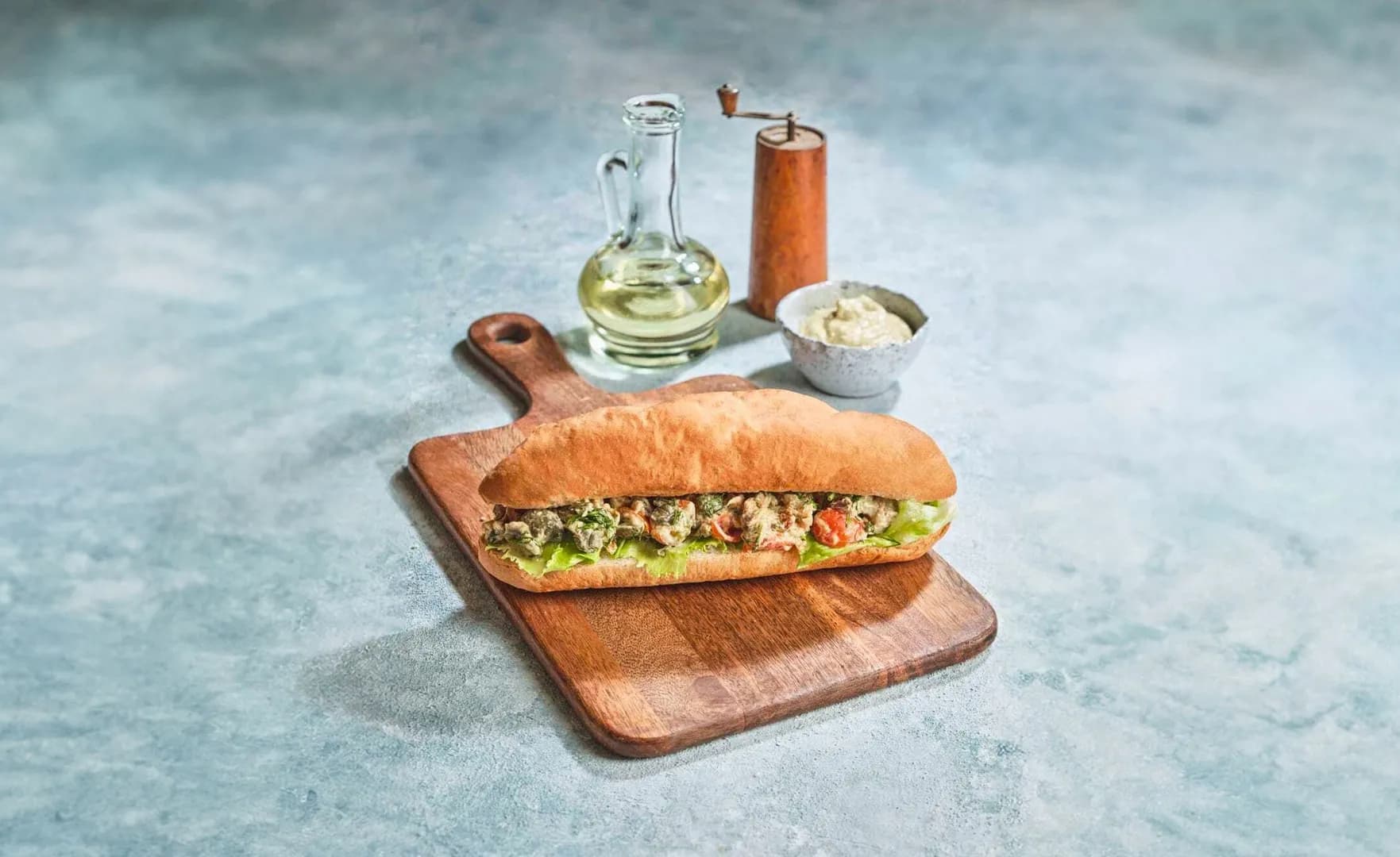 Mackerel Spread Sandwich