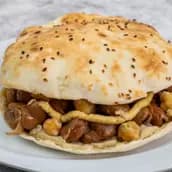 Beans With Chickpeas Sandwich