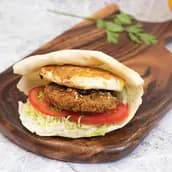 Falafel Egg Omelette Sandwich