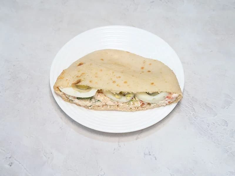 Boiled Egg Cheese Sandwich