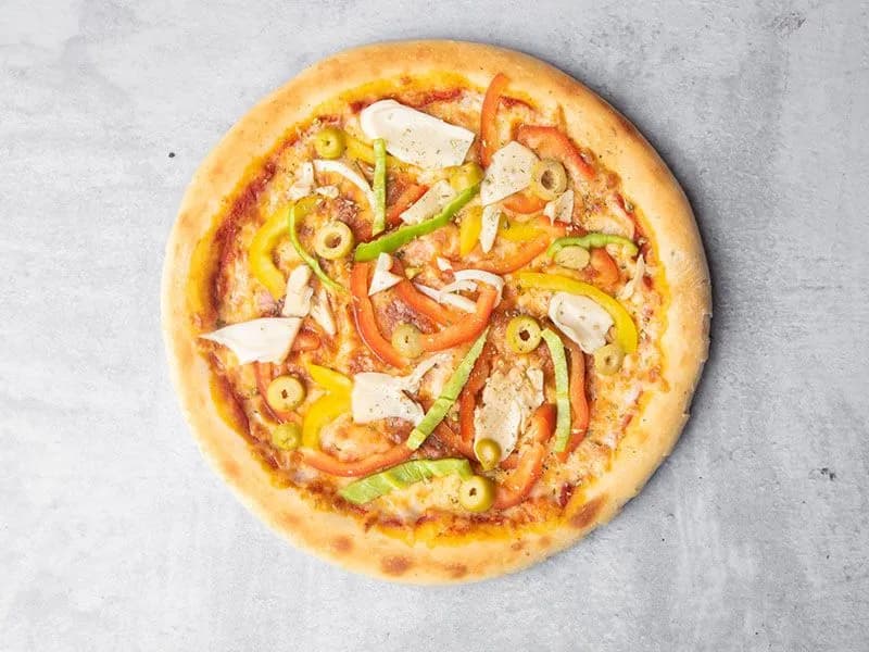 بيتزا بالخضار