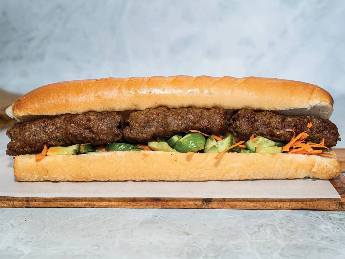 سندوتش كفتة مشوية