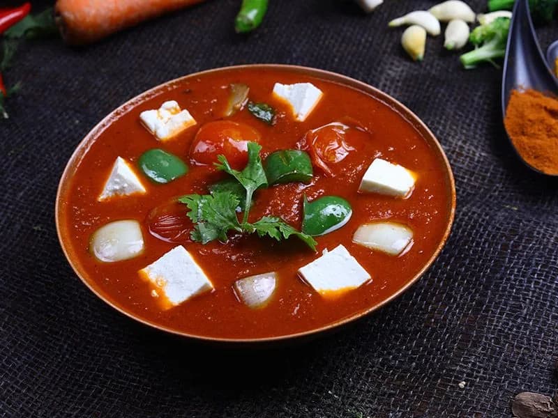 Paneer Karai Platter