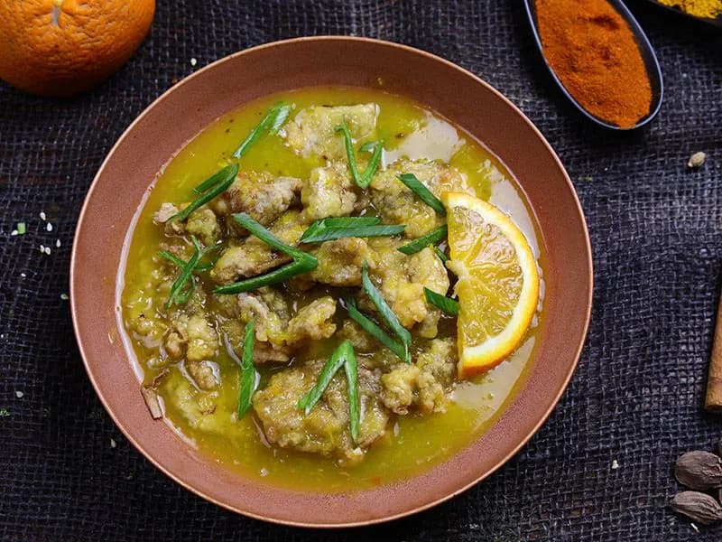 Sliced Duck With Orange Sauce