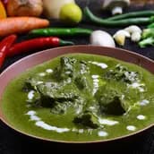 Palak Gosht Platter