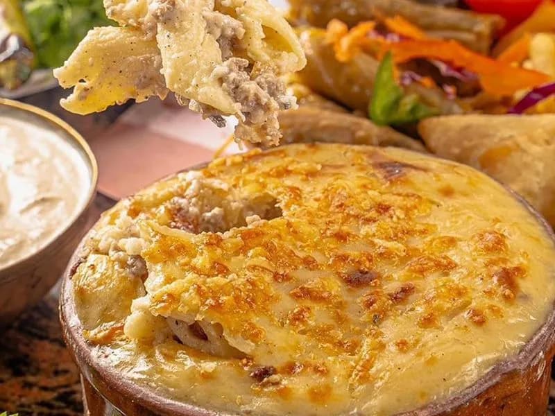 Oven-Baked Macaroni Casserole