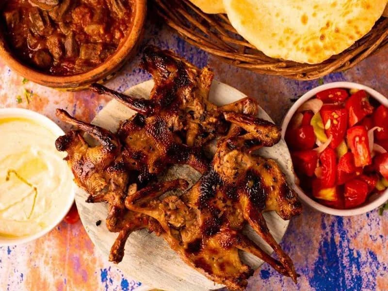Grilled Pigeon