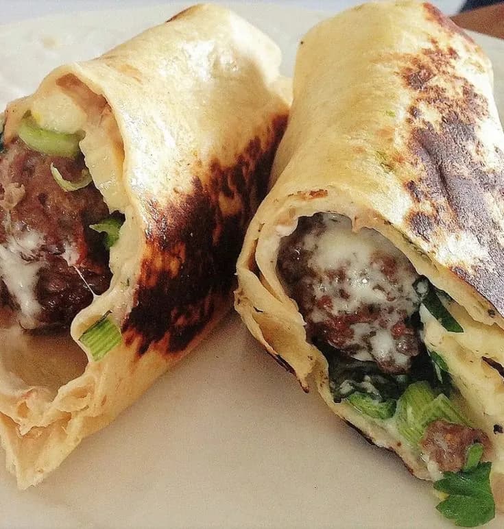 كفتة عيش تورتيلا