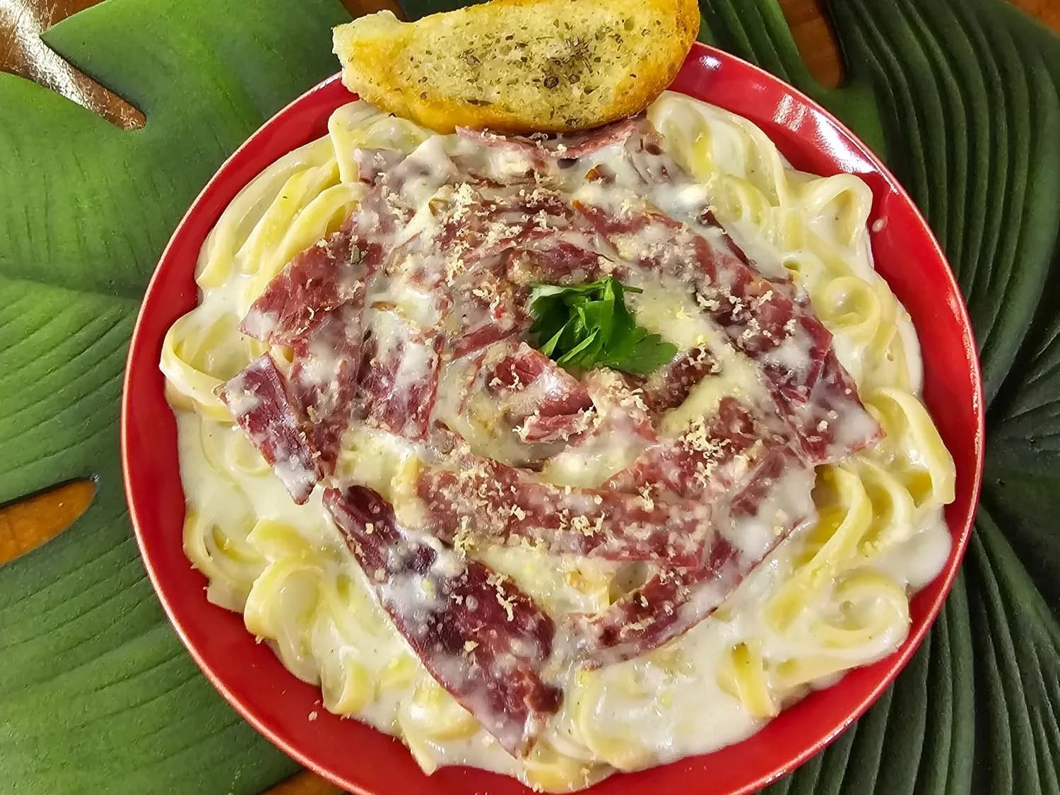 Carbonara Beef Bacon