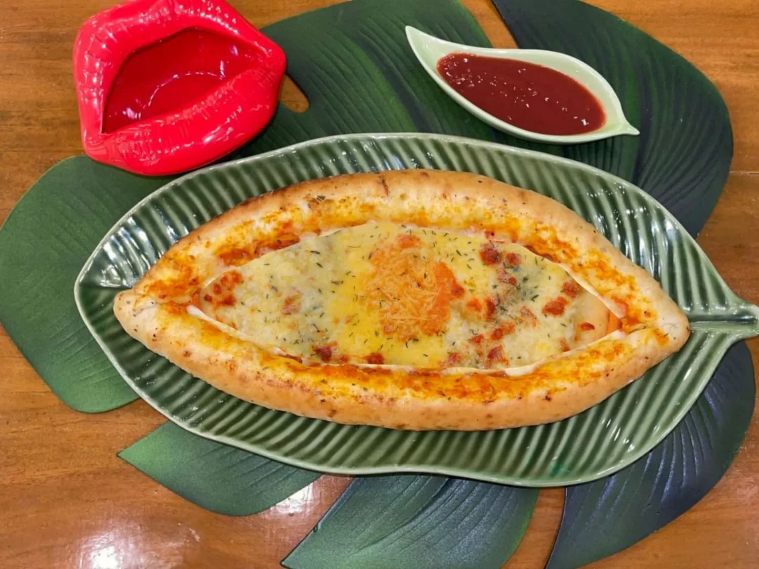 Cheesy Roller Coaster Turkish Pide