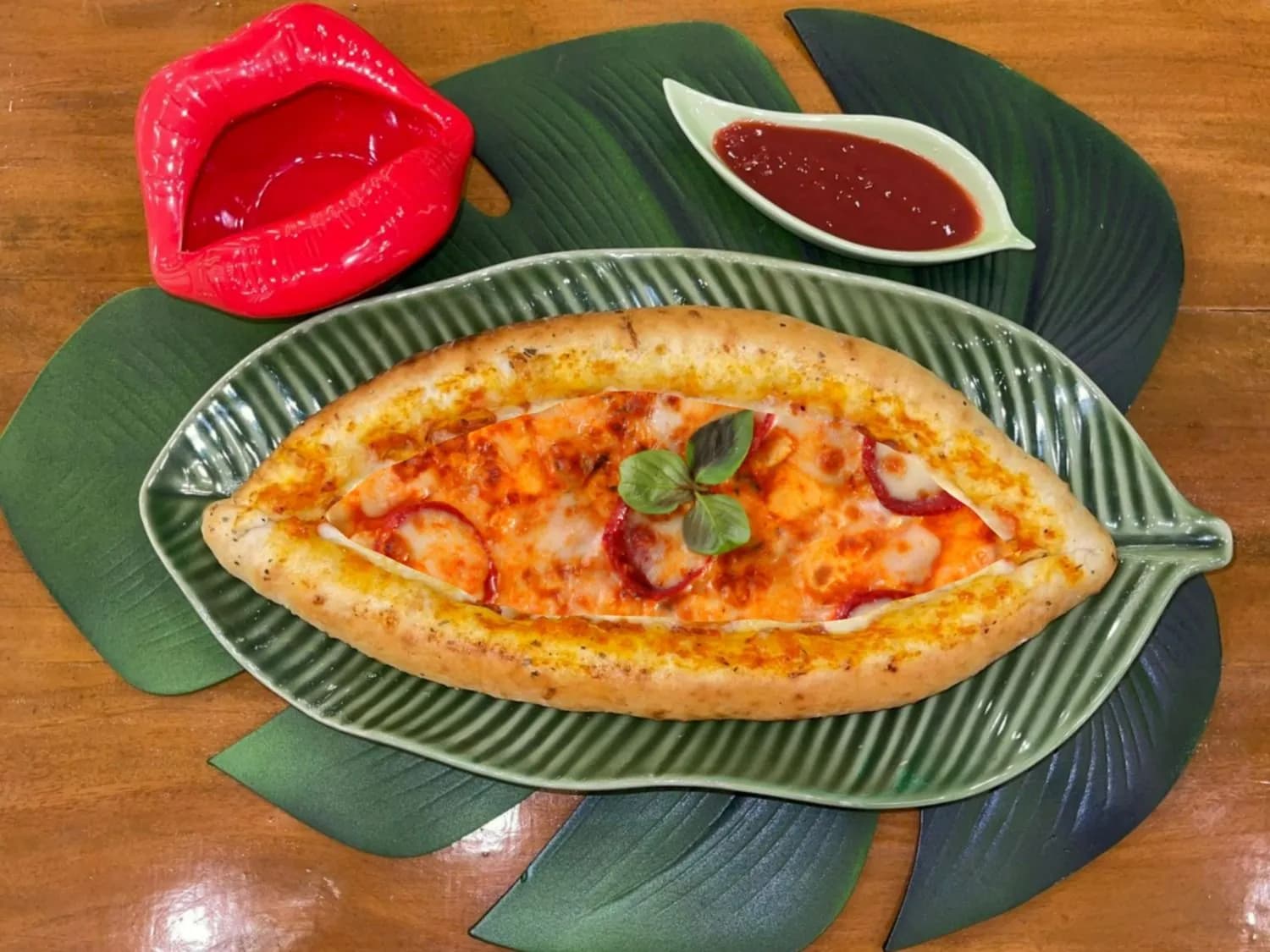 Pepperoni Turkish Pide