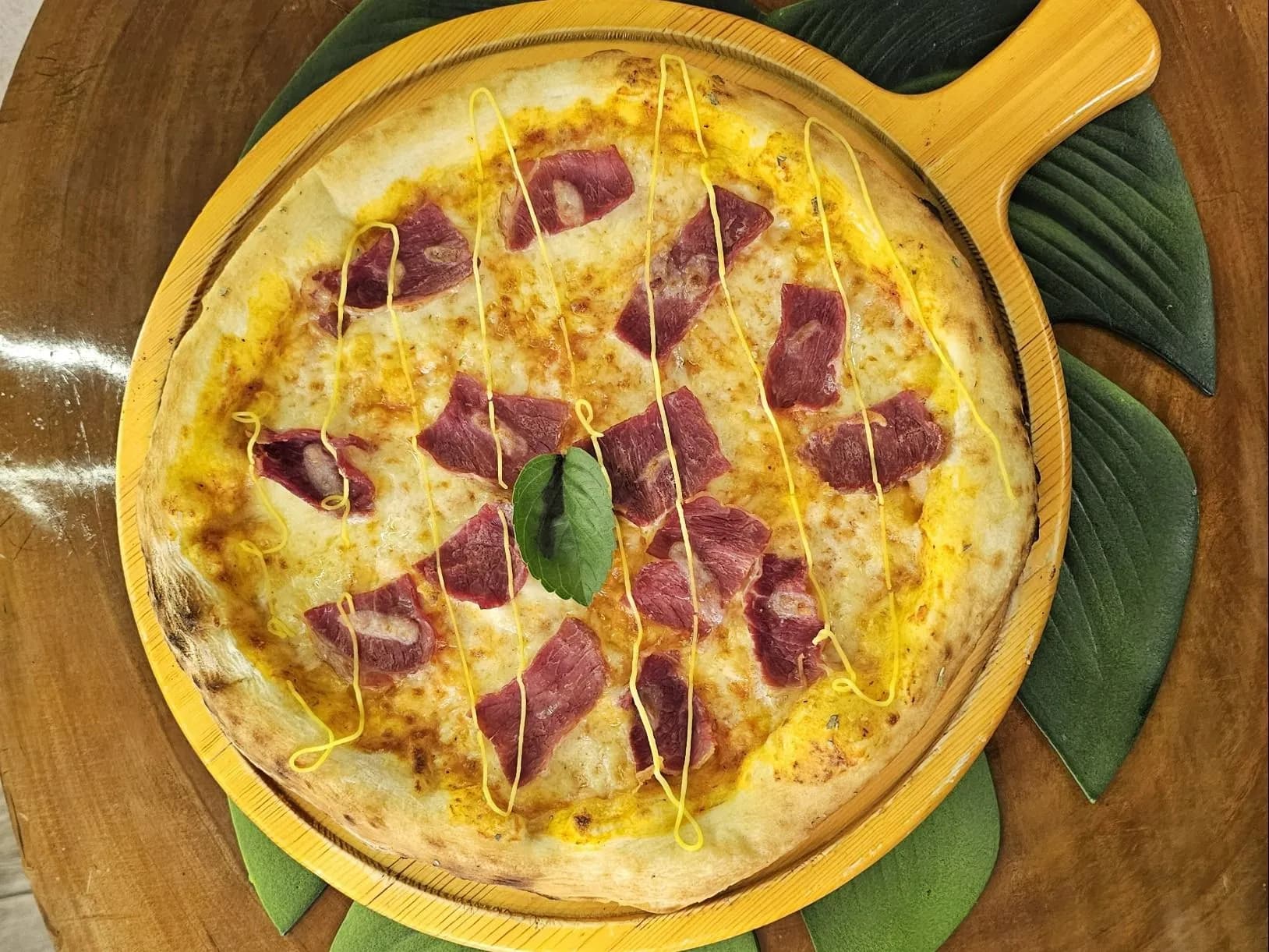 Pizza Beef Bacon