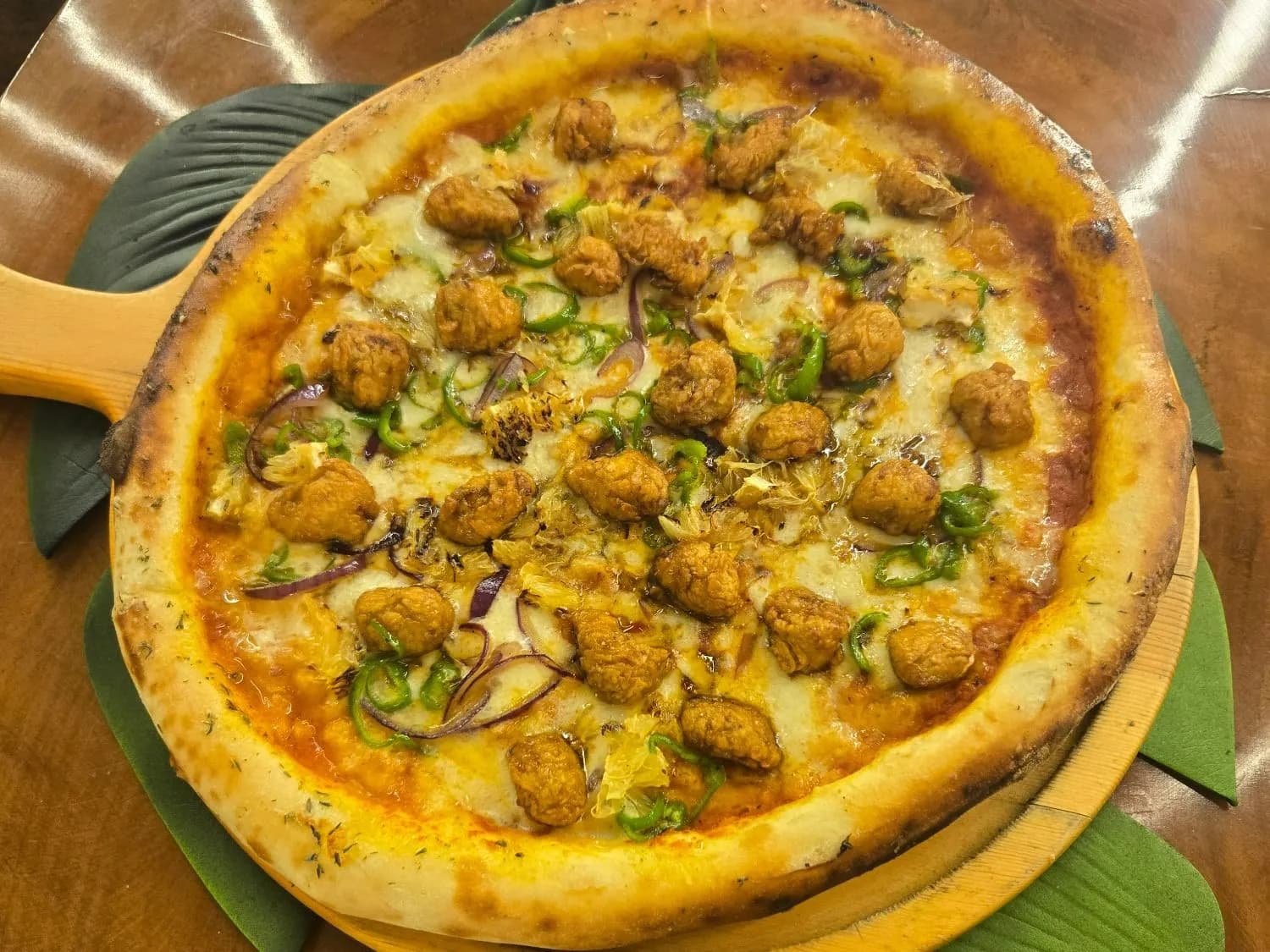 Pizza Orange Chicken