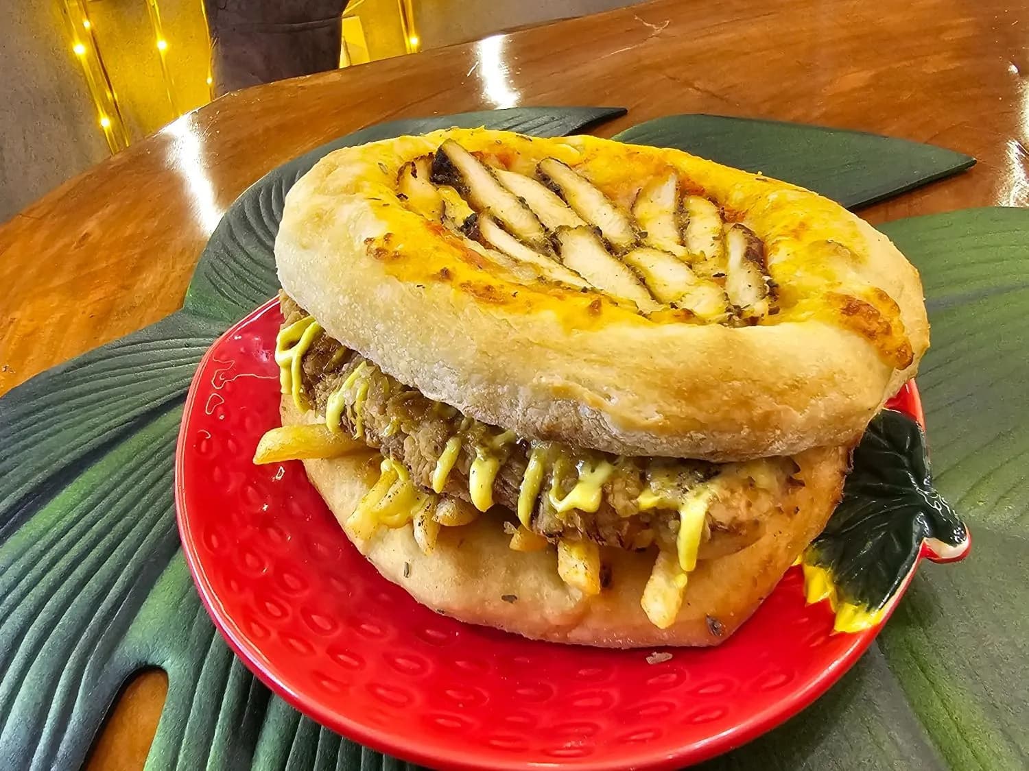 Chicken Pizza Burger