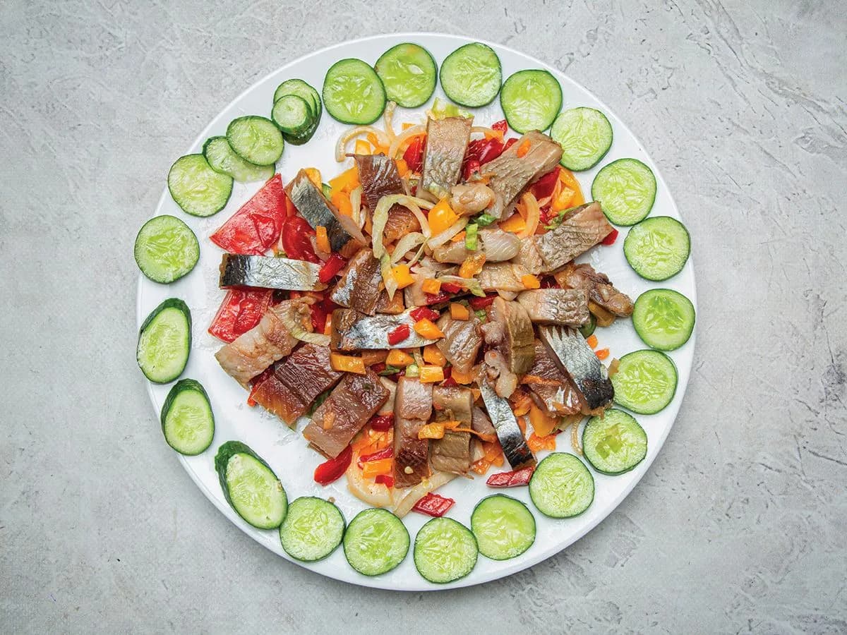 1 Kg Of Regular Herring Salad