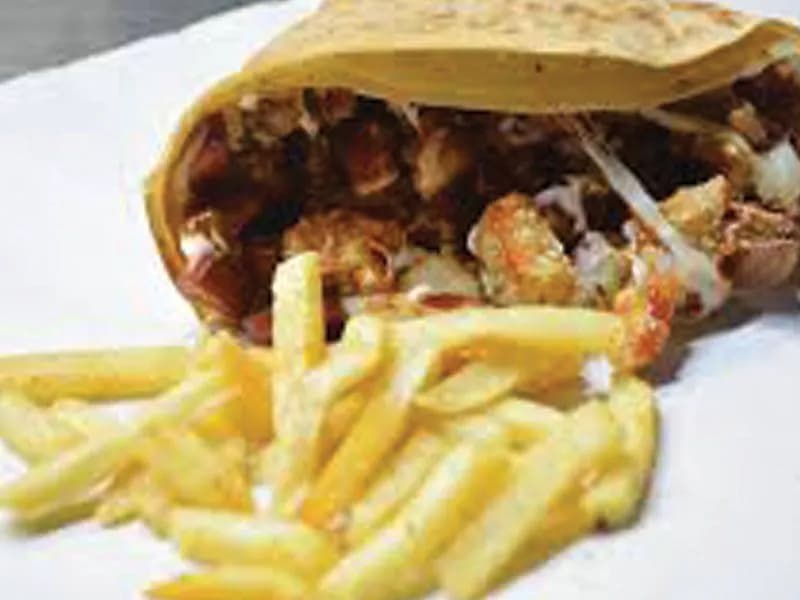 Chicken Shish Crepe