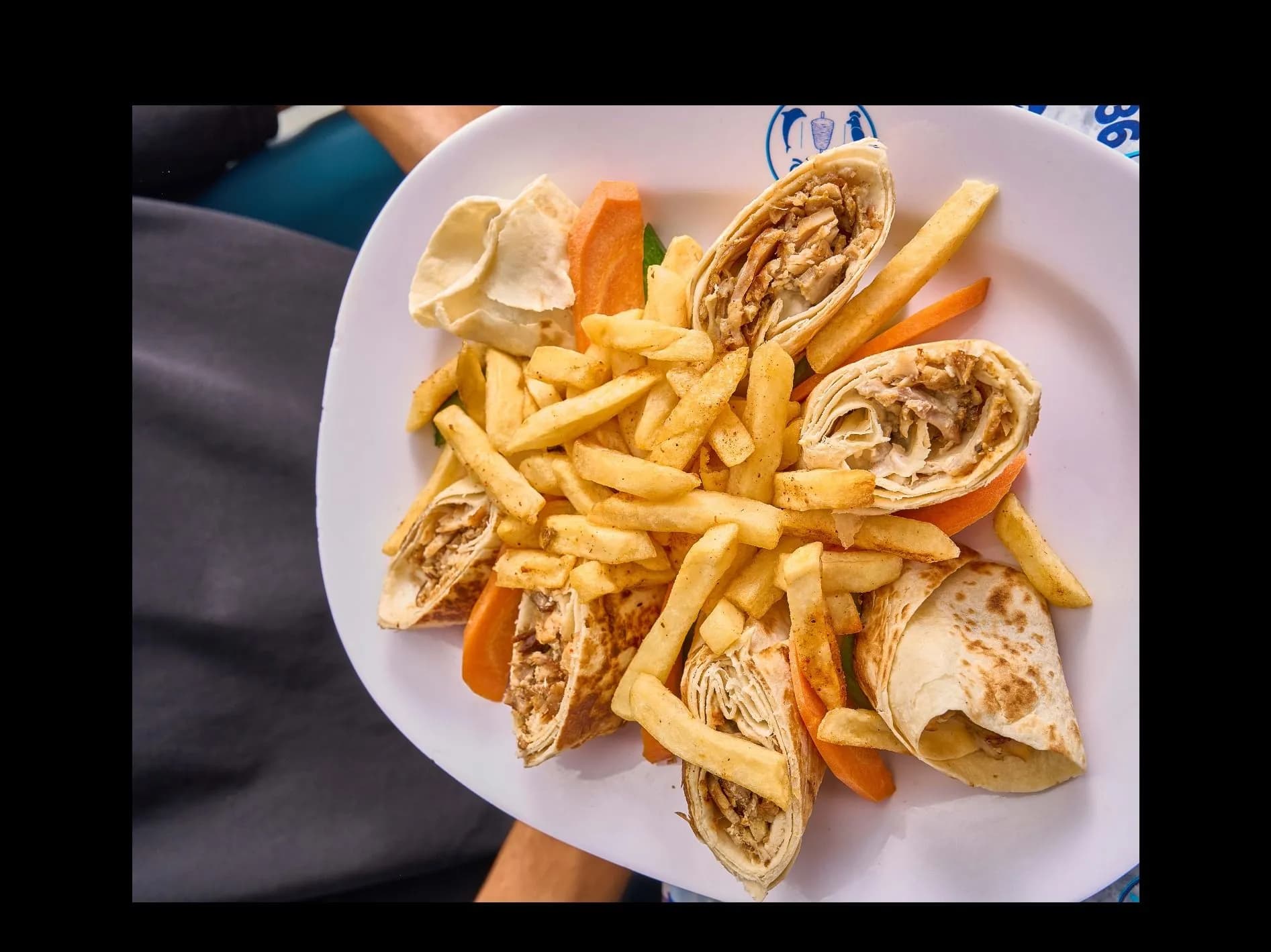 وجبة شاورما عربي