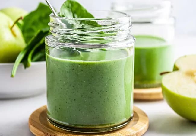 سموزى تفاح اخضر