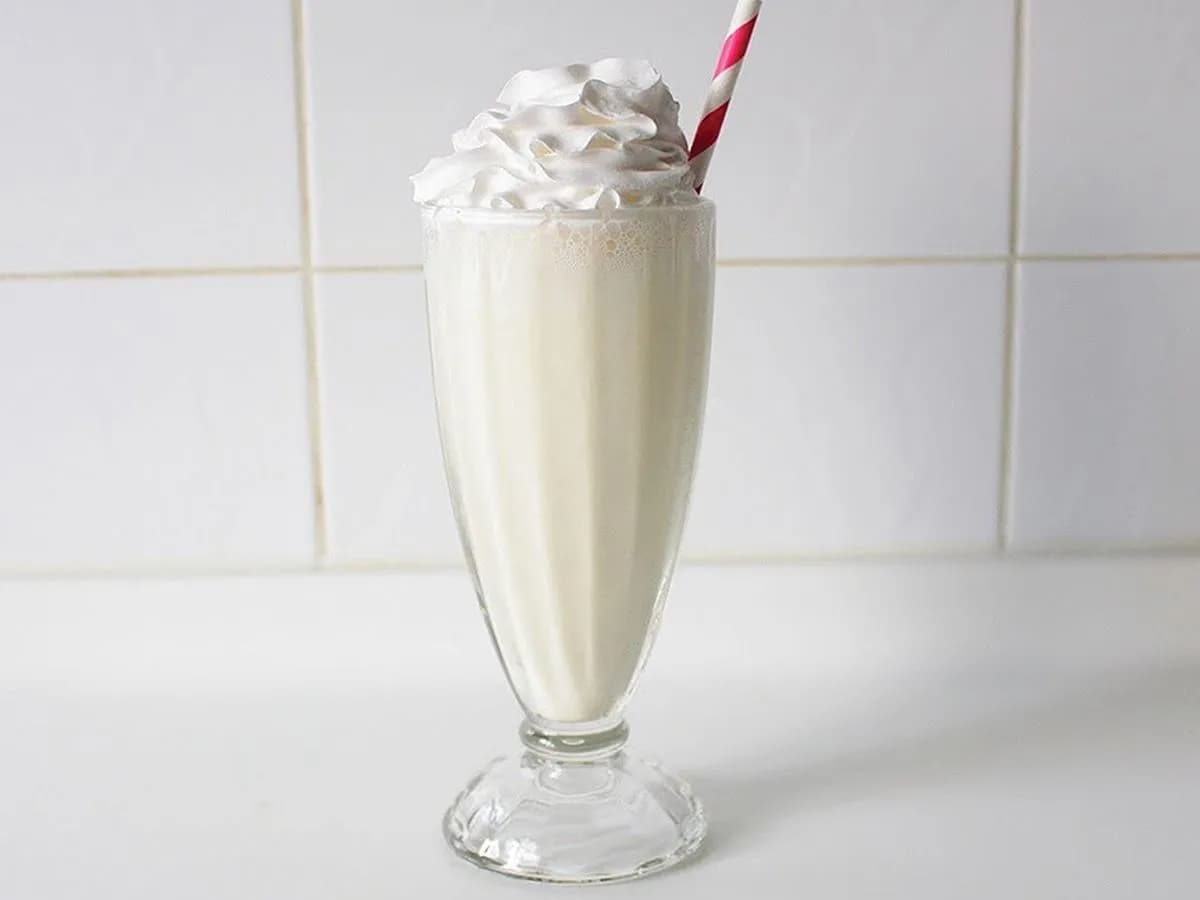 ميلك شيك فانيليا