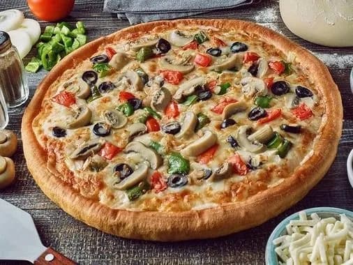 بيتزا ايطالي خضروات