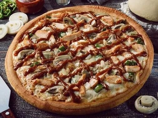 بيتزا ايطالي تشيكن باربيكيو