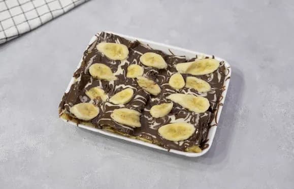 فطيره شيكولاته موز