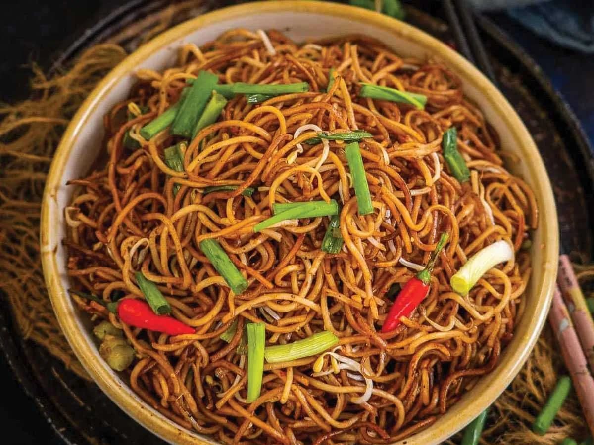 Fried Vegetables Noodles