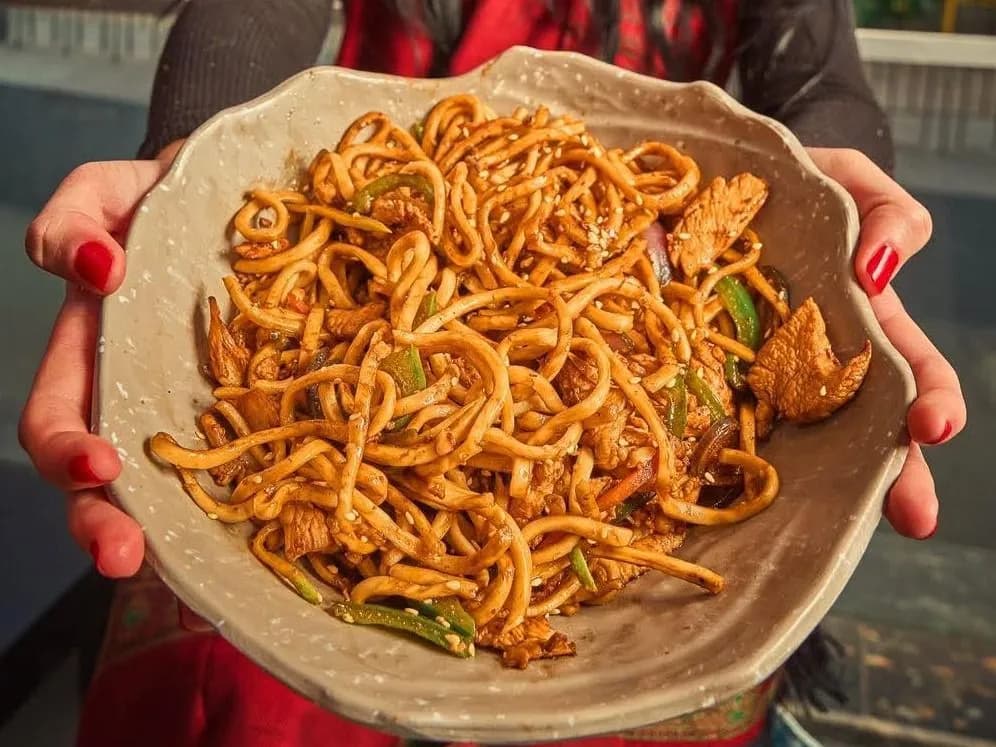 Fried Chicken Noodles