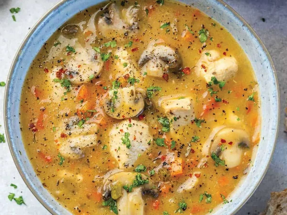 Chicken Mashroom Soup