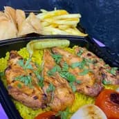 وجبة صدر فرخة مشوى