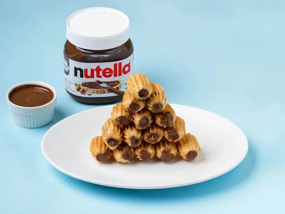 Balah El Sham Qeshta And Nutella