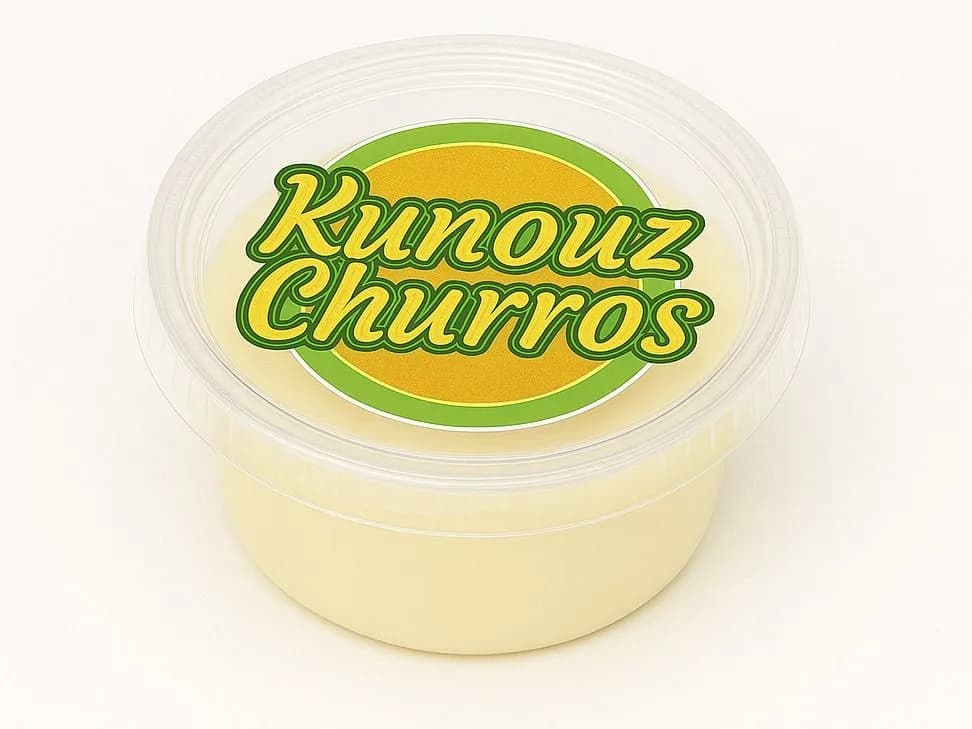 Cup White Chocolate Sauce