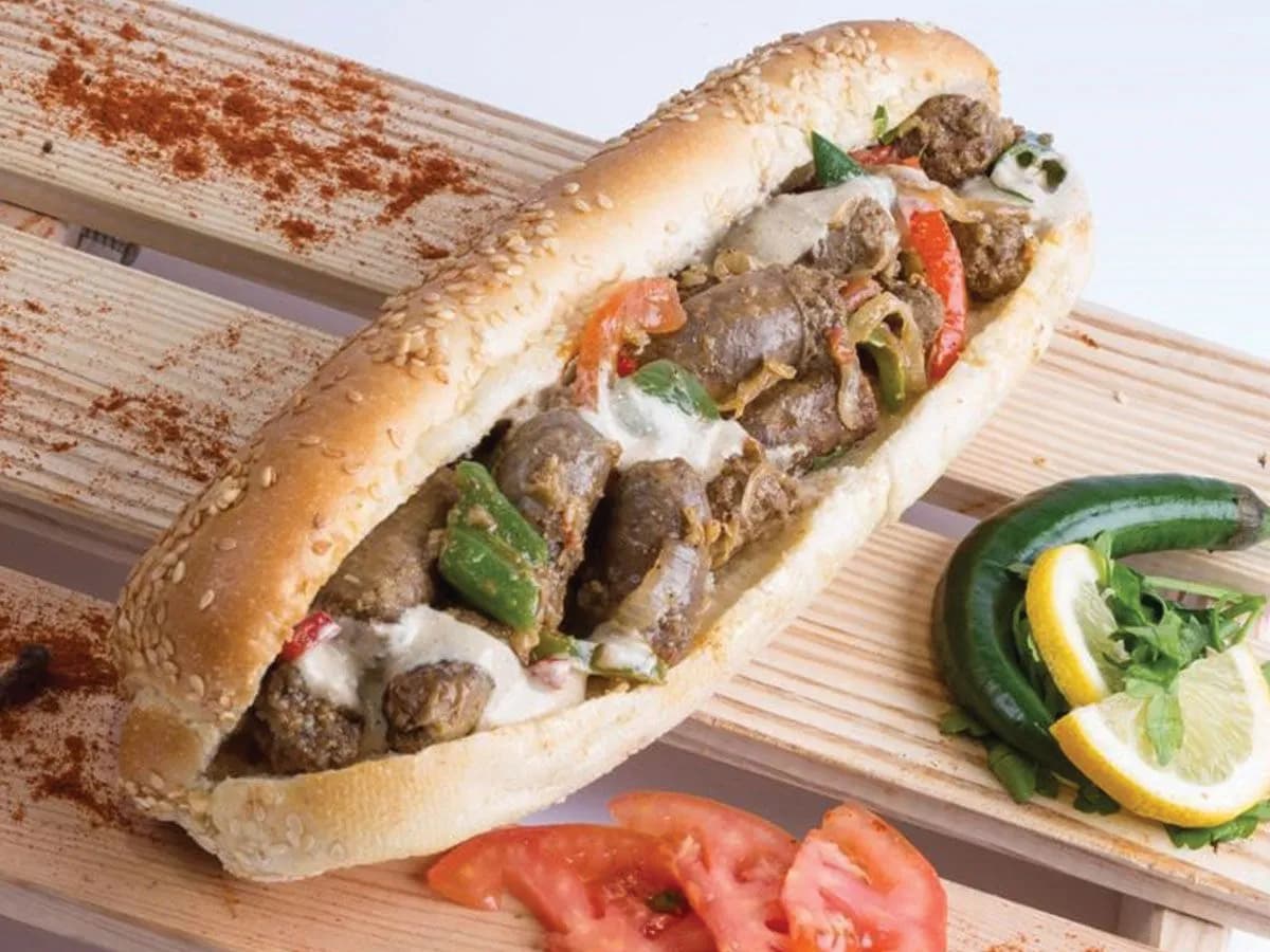 Alexandrian Sausage Sandwich