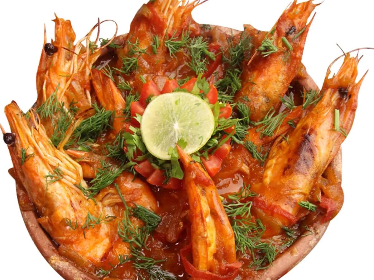 Jumbo Shrimp Casserole With Shell